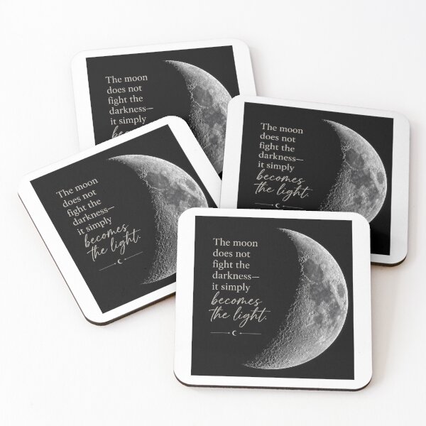 Item preview, Silver Crescent Moon – Detailed Lunar Night Sky Photography designed and sold by EACS Photo.