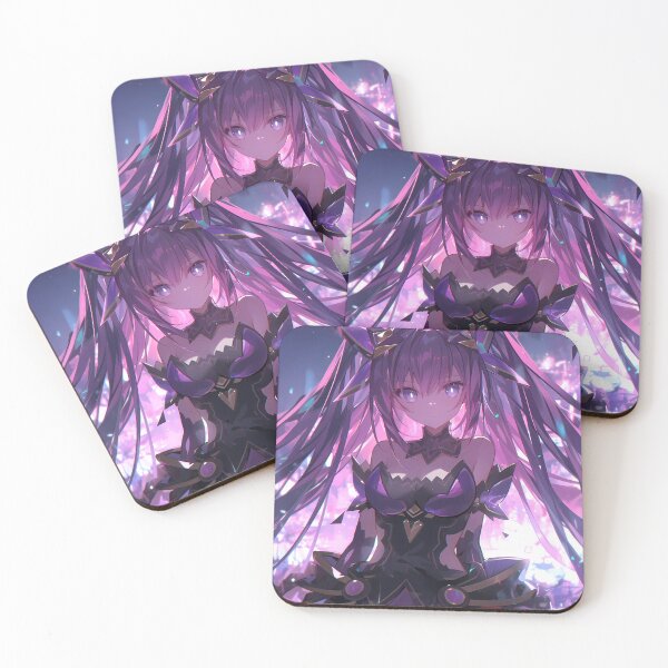 Item preview, Tohka Yatogami Date A Live Purple Hair Neon Glow Sci Fi Aura designed and sold by 108Recordings.