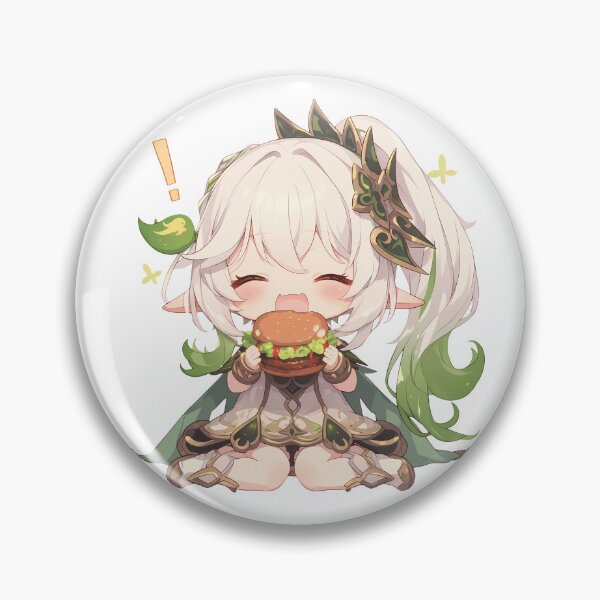 Item preview, Nahida Genshin Impact Chibi Burger Joy designed and sold by earlobejerk.