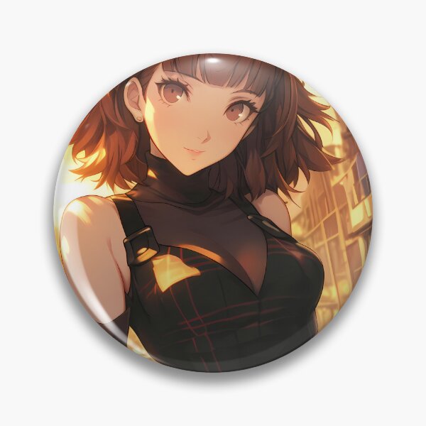 Item preview, Makoto Niijima Persona 5 City Sunset Elegant Power designed and sold by 108Recordings.