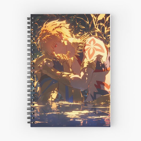 Item preview, Gilgamesh Fate Grand Order Golden Sunset Water Serenity designed and sold by 108Recordings.