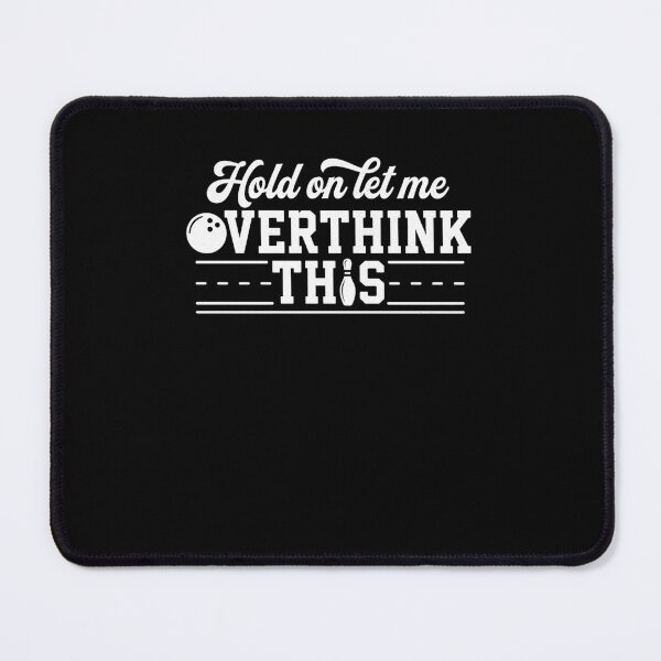Item preview, Bowling Overthinker Strategy Funny Retro Design designed and sold by snowry.