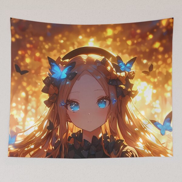 Item preview, Abigail Williams Fate Grand Order Butterflies Golden Glow Dream designed and sold by 108Recordings.