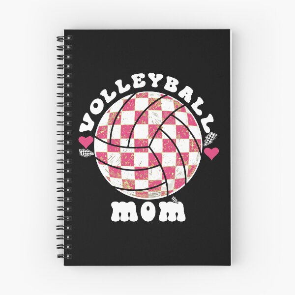 Artikelvorschau, Volleyball-Mama, rosa-karierte Ästhetik entworfen und verkauft von LarryMBrown.