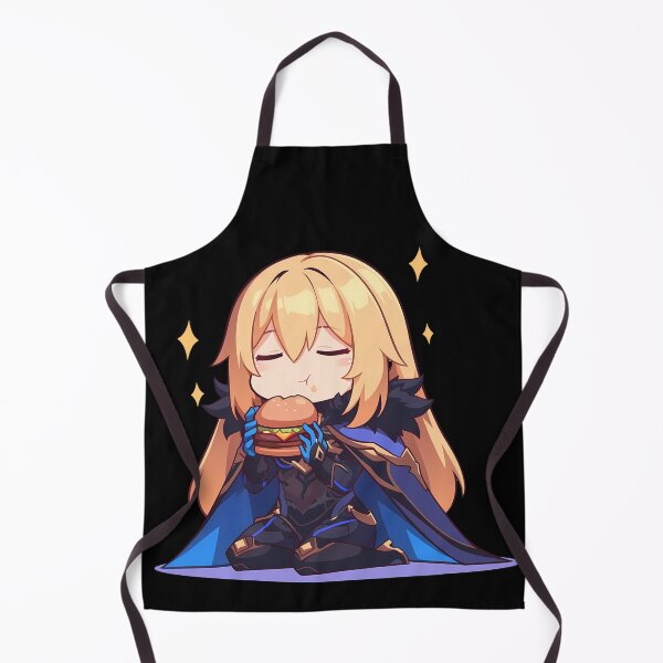Item preview, Dainsleif Genshin Impact Chibi Burger Pause designed and sold by earlobejerk.