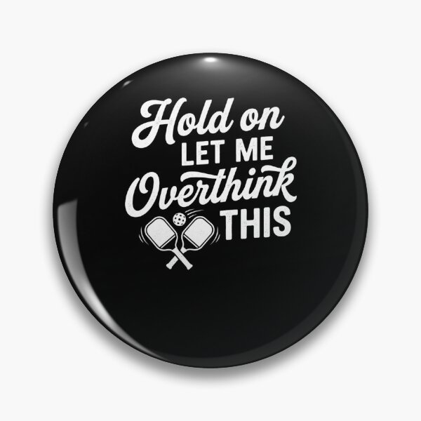 Item preview, Overthinking Pickleball Player Funny Design designed and sold by snowry.