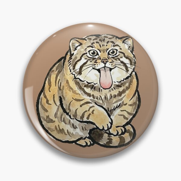 Item preview, Pallas Cat - Tongue Out designed and sold by Tee-se Me More.