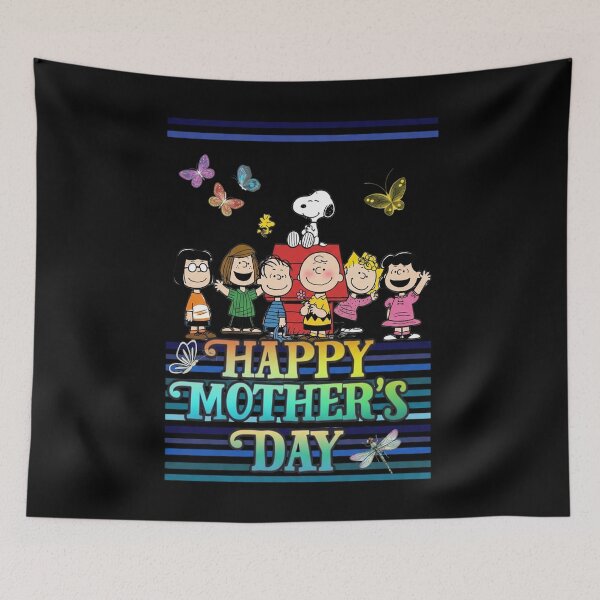 Item preview, Happy Mother's Day Peanuts Gang Butterflies  designed and sold by DamianRoy88.