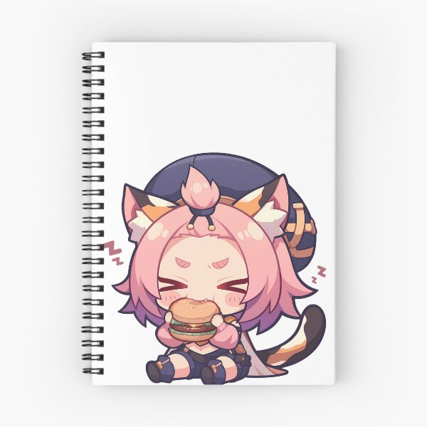 Item preview, Diona Genshin Impact Chibi Burger Nap designed and sold by earlobejerk.