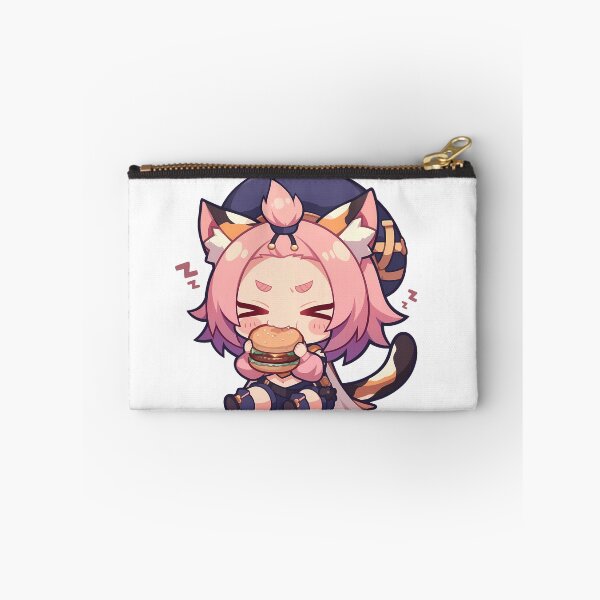 Item preview, Diona Genshin Impact Chibi Burger Nap designed and sold by earlobejerk.
