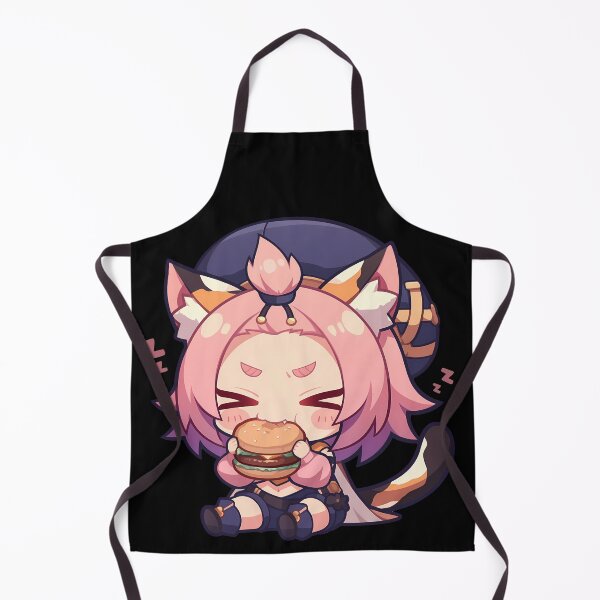 Item preview, Diona Genshin Impact Chibi Burger Nap designed and sold by earlobejerk.