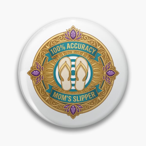 Item preview, 100% Accuracy Tee – Funny Mom Slipper Mother’s Day Shirt designed and sold by relso.
