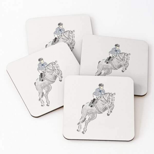 Item preview, Grey Horse Jumping designed and sold by KelseyNY.