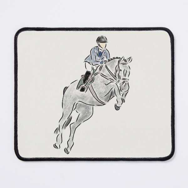Item preview, Grey Horse Jumping designed and sold by KelseyNY.