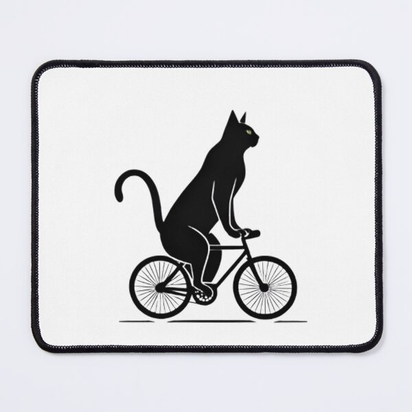 Item preview, Cycling Cat designed and sold by Animals Doing Stuff.