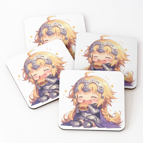 Item preview, Jeanne d Arc Fate Grand Order Chibi Heroic Charm designed and sold by earlobejerk.