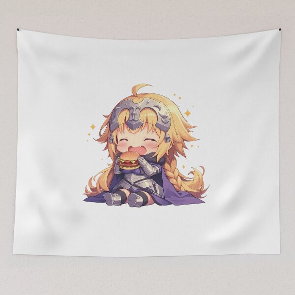 Item preview, Jeanne d Arc Fate Grand Order Chibi Heroic Charm designed and sold by earlobejerk.
