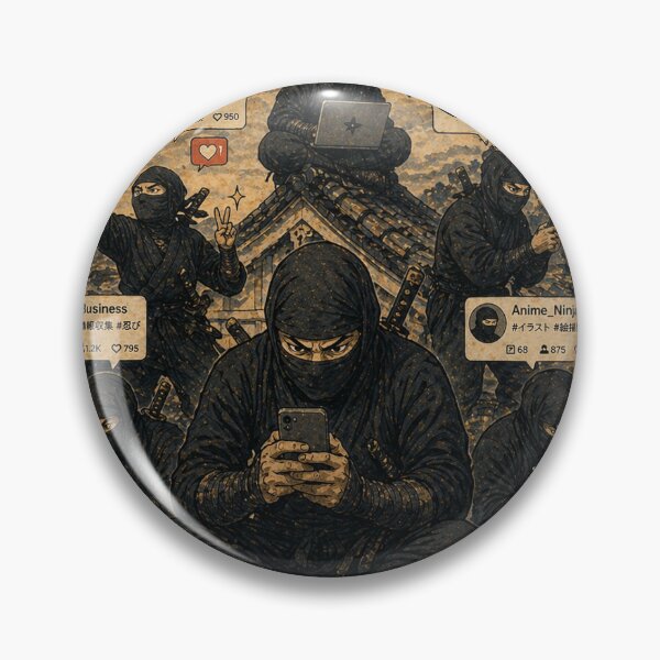 Item preview, Multiple Selves – Ninja of Many Identities designed and sold by #kingMAMECRAFT.