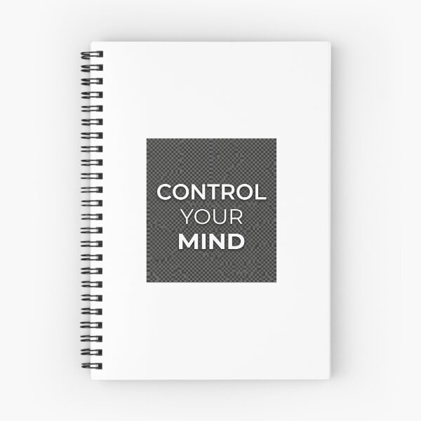 Item preview, Control Your Mind Minimalist Premium Typography Design designed and sold by DarioTactical.