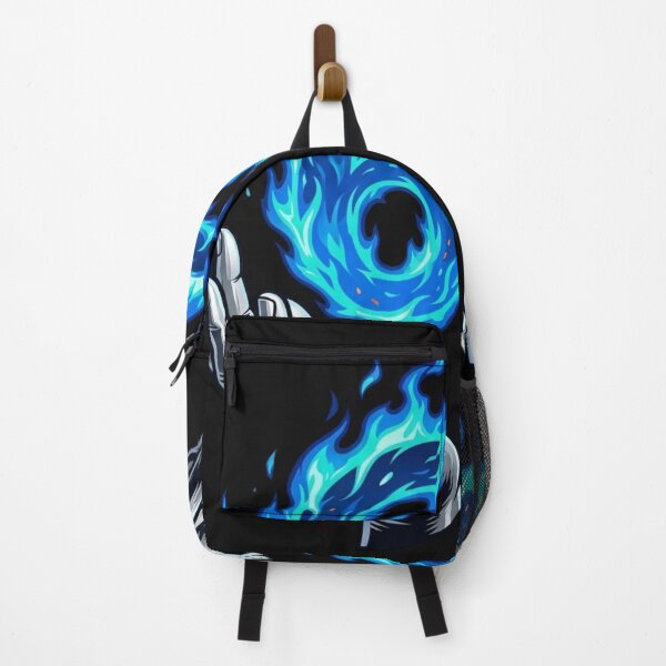 Item preview, Blue Flaming Number 67 Held by Hands Graphic Design designed and sold by hangoxinhxan.