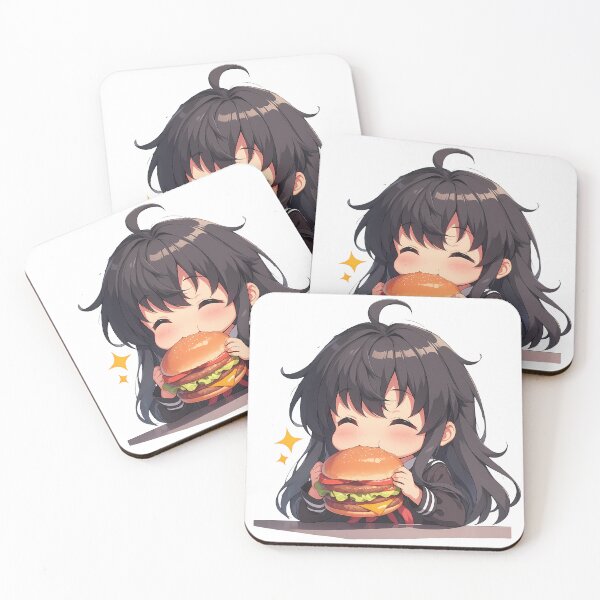 Item preview, Yukino Yukinoshita Oregairu Chibi Burger Calm designed and sold by earlobejerk.