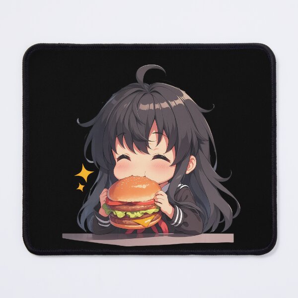 Item preview, Yukino Yukinoshita Oregairu Chibi Burger Calm designed and sold by earlobejerk.