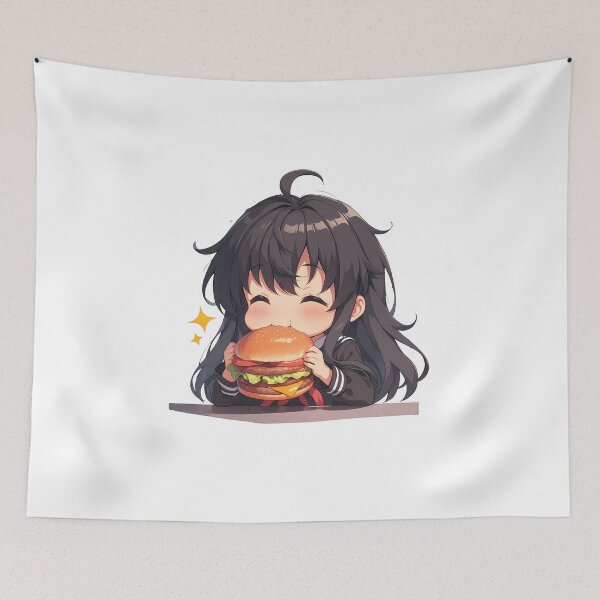 Item preview, Yukino Yukinoshita Oregairu Chibi Burger Calm designed and sold by earlobejerk.