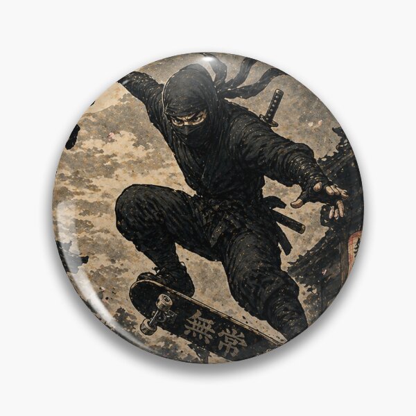Item preview, Moment of Balance – Ninja in Motion designed and sold by #kingMAMECRAFT.