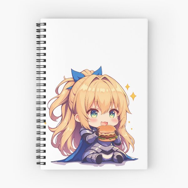 Item preview, Ais Wallenstein DanMachi Chibi Burger Calm designed and sold by earlobejerk.