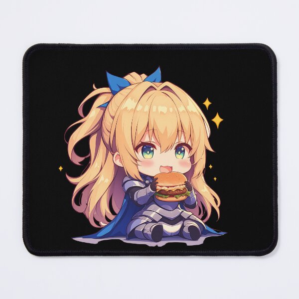 Item preview, Ais Wallenstein DanMachi Chibi Burger Calm designed and sold by earlobejerk.