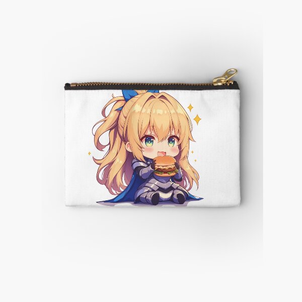 Item preview, Ais Wallenstein DanMachi Chibi Burger Calm designed and sold by earlobejerk.