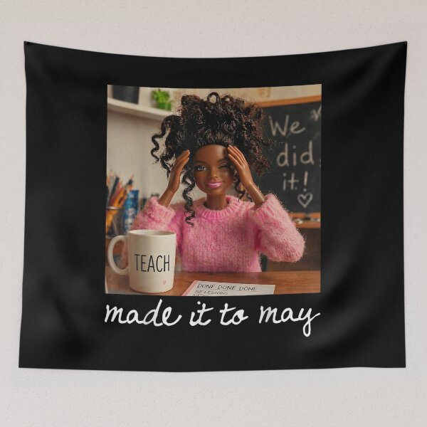 Item preview, Funny Made It to May Teacher Girls Meme Last Day of School T-Shirt designed and sold by ZalcArtStore.