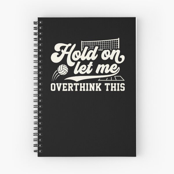 Item preview, Volleyball Overthinker Funny Player Design designed and sold by snowry.