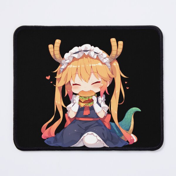 Item preview, Tohru Dragon Maid Chibi Burger Delight designed and sold by earlobejerk.
