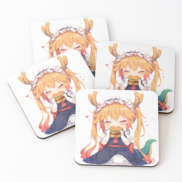 Item preview, Tohru Dragon Maid Chibi Burger Delight designed and sold by earlobejerk.