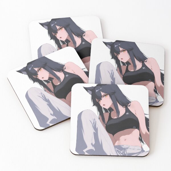 Item preview, Texas Arknights Prelude To Dawn Casual Black Sports Outfit Anime Girl designed and sold by 108Recordings.