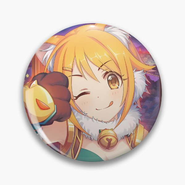 Item preview, Hiyori Night City Lights Charm Princess Connect Anime Girl designed and sold by 108Recordings.