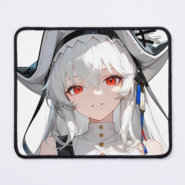Item preview, Prelude Skadi Arknights Pirate Hat Anime Girl Silver Hair Fantasy designed and sold by 108Recordings.
