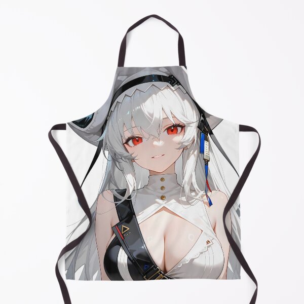Item preview, Prelude Skadi Arknights Pirate Hat Anime Girl Silver Hair Fantasy designed and sold by 108Recordings.