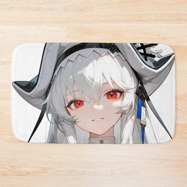 Item preview, Prelude Skadi Arknights Pirate Hat Anime Girl Silver Hair Fantasy designed and sold by 108Recordings.
