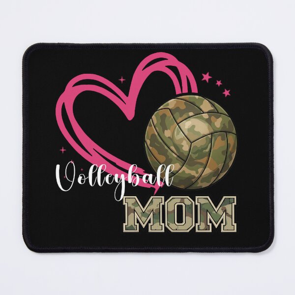 Artikelvorschau, Volleyball Mom Camo Herz Grafik entworfen und verkauft von LarryMBrown.