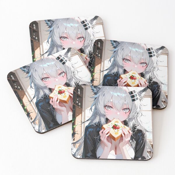 Item preview, Prelude Lappland Breakfast Delight Arknights Anime Girl Morning Kitchen designed and sold by 108Recordings.