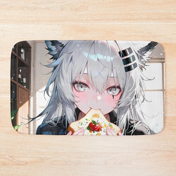 Item preview, Prelude Lappland Breakfast Delight Arknights Anime Girl Morning Kitchen designed and sold by 108Recordings.
