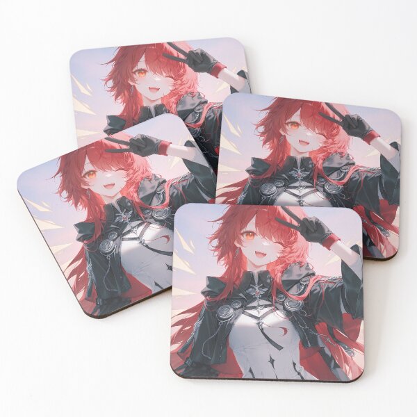 Item preview, Exusiai Peaceful Aura Arknights Prelude To Dawn Anime Girl designed and sold by 108Recordings.