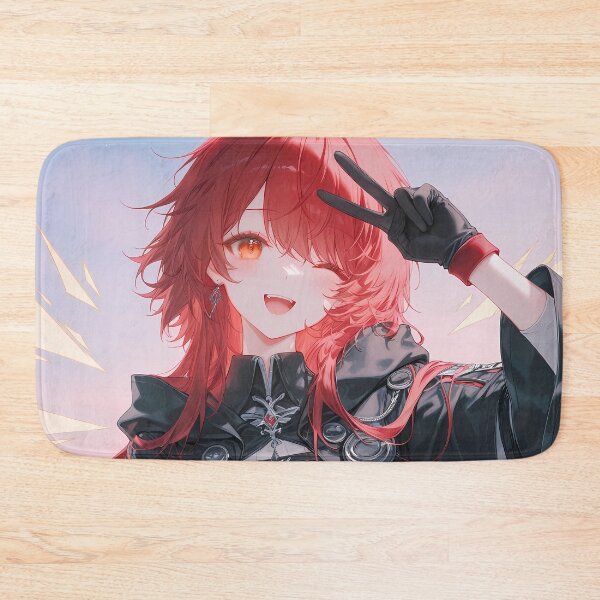 Item preview, Exusiai Peaceful Aura Arknights Prelude To Dawn Anime Girl designed and sold by 108Recordings.
