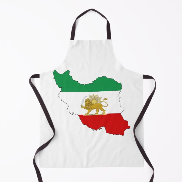 Item preview, Iran Persia Flag Map designed and sold by Fres Design.