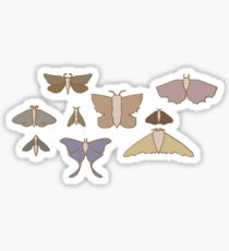 Moth Friends V2 Sticker