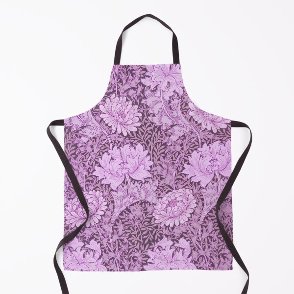 Item preview, Magenta Pink Chrysanthemum Damask William Morris designed and sold by Glimmersmith.