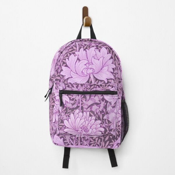 Item preview, Magenta Pink Chrysanthemum Damask William Morris designed and sold by Glimmersmith.