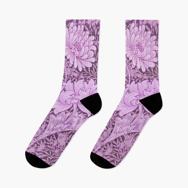 Item preview, Magenta Pink Chrysanthemum Damask William Morris designed and sold by Glimmersmith.